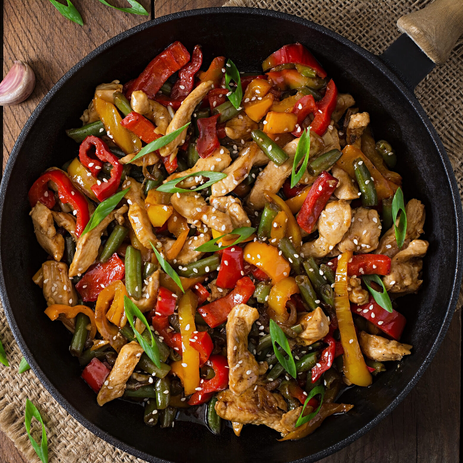 Home 3 stir fry chicken sweet peppers green beans 2 scaled e1750059414201